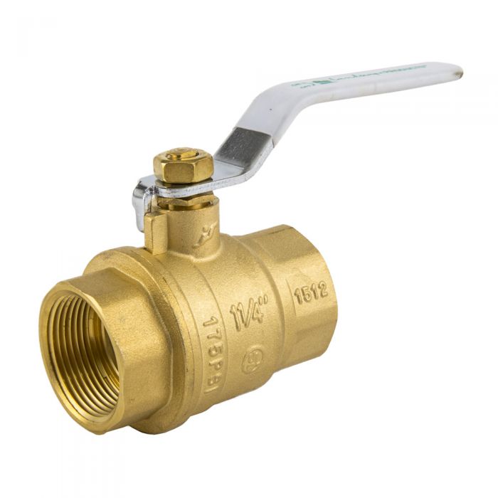 1/2 Inch Heavy Brass Ball Valve BSP End