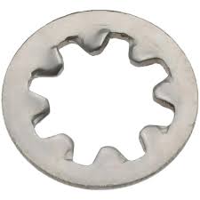 18-8 STAINLESS STEEL INTERNAL-TOOTH LOCK WASHER FOR NUMBER 6 SCREW SIZE 0.141" ID 0.295" OD
