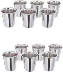S S TEA GLASS 100ML