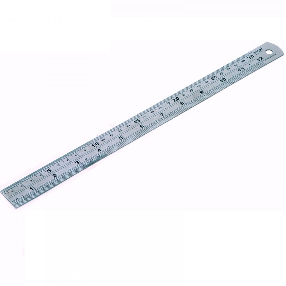 STEEL SCALE 30CM Length 