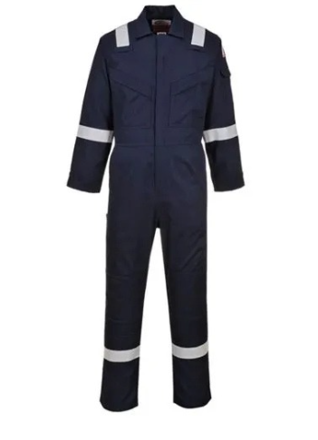 FR CLOTHING BOILER SUIT WITH REFLECTIVE TAPES - SIZE XXXL