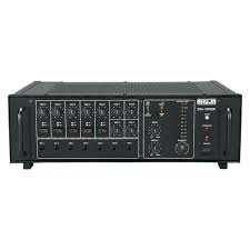 500 Watts Amplifier with 7 Mic & 2 Aux Inputs Speaker output 4 Ohms, 8 Ohms.70V & 100V - SSA-5000EM