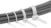 CABLE TIE CHEMICAL RESISTANT,PEEK PLASTIC,STANDARD,7 1/2"LONG(PCK OF 1)
