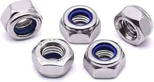 NUT,HEX,UNC 2-56,NYLON-INSERT,.25IN WIDTH,18-8 SS