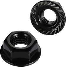 NUT,M6X1,HEX,SERRATED FLANGE,SST,18-8