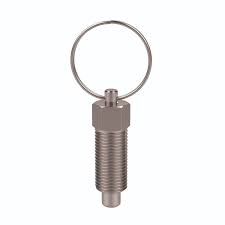PLUNGER,W/ PULL RING,10-32 THD,0.25" THD L,ZC PL