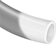 CRACK-RESISTANT TEFLON PFA SEMI-CLEAR TUBE FOR CHEMICALS, 1/16INCH ID, 1/8INCH OD, 25FT L