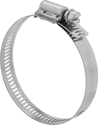 WORM-DRIVE CLAMPS 1/2"WIDE BAND/1-5/16" TO 2-1/4"CLAMP ID (Pack of 10)