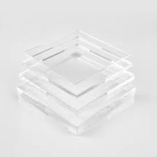 CLEAR SCRATCH- AND UV-RESISTANT ACRYLIC FILM