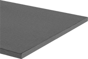 Resilient Silicone Foam Sheet Flame Retardant with Adhesive Back 12x12 3/8Thick