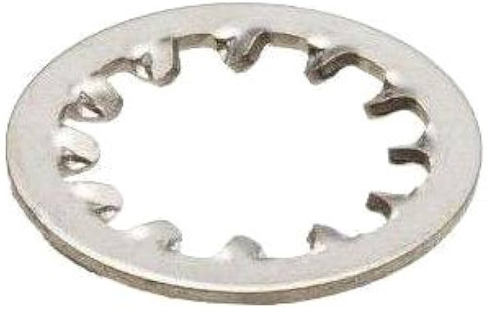 18 8 SS Internal Tooth Lock Washers for No.10 Screw Size 0.195 ID 0.381 OD9 (Pck of 100)