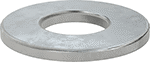 18-8 SS Washer for Number 6 Screw General Purpose 0.156ID0.312OD(Pack of 100 each)