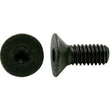 SS Thread-Locking Hex Drive Flat HeadScrews 8-32 Thread 3/8 Long (Pack of 25 each)