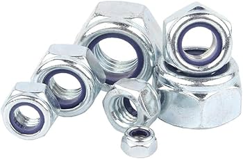 Low-Strength Steel Nylon-Insert Locknut Thin-Profile Zinc-Plated 4-40 Thread (Pack of 100)