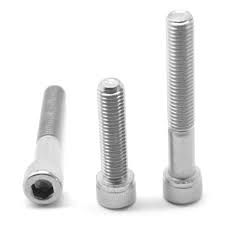 18-8 Stainless Steel Socket Head Screw 10-32 Thread 3-1/2 Long (Pack of 5 each)
