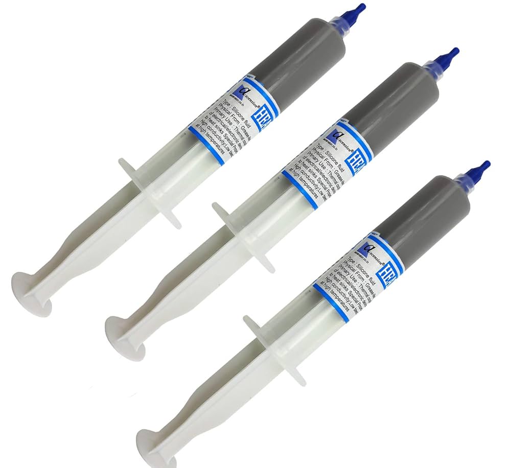 Thermal Grease Paste Heat Sink Compound for CPU and Chipset 30 Grams Pack (Grey)