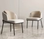 Chair 56*54*80CM (Fully stainless steel plating with gold + soft padding)