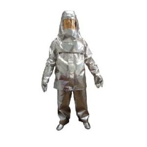 ALUMINISED FIRE PROXIMITY SUITS 4 LAYERED - NON BA POUCH