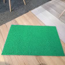 NON-SLIP CUSHION NOODLE FLOOR MAT 17MM THICKNESS (L-12 MTRSXW-1.22MTRS=158SQFT ROLL)-GREEN
