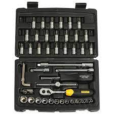 Gear Wrench Combination Spanner Set (Size: 8,10,12,13,17 & 19mm)