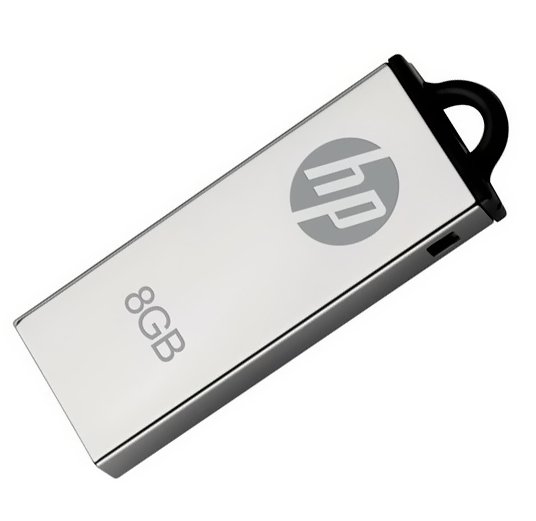 Pen Drive Hp Steel Body 8Gb