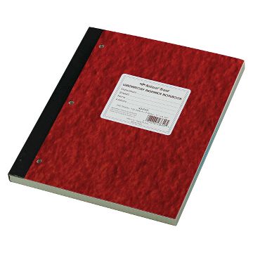 Long Notebook 400 Pgs Hard Cover