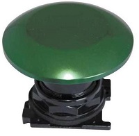 MUSHROOM PUSH BUTTON JUMBO GREEN 