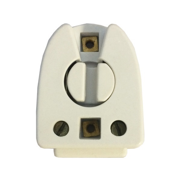 Tube light side holder, press type 