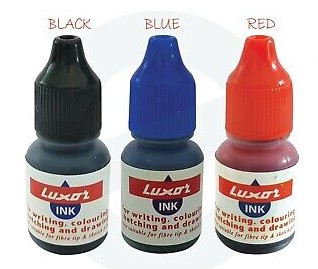 Stamp Pad Ink Bottle 15Ml Red