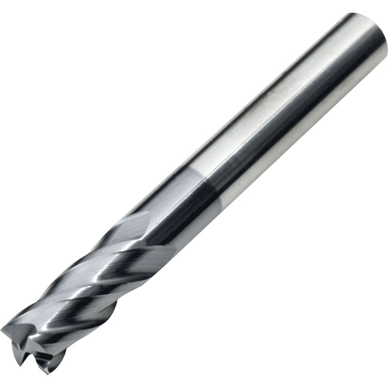 Carbide End Mill Dia 2 X-POWER 4 Flute, Short Length (Plain) 