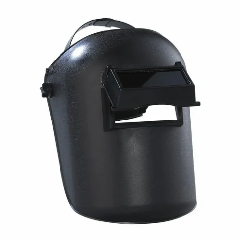 WELDING SHIELD WITH BLACK GLASS
